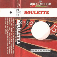 Roulette ZX Spectrum US box art